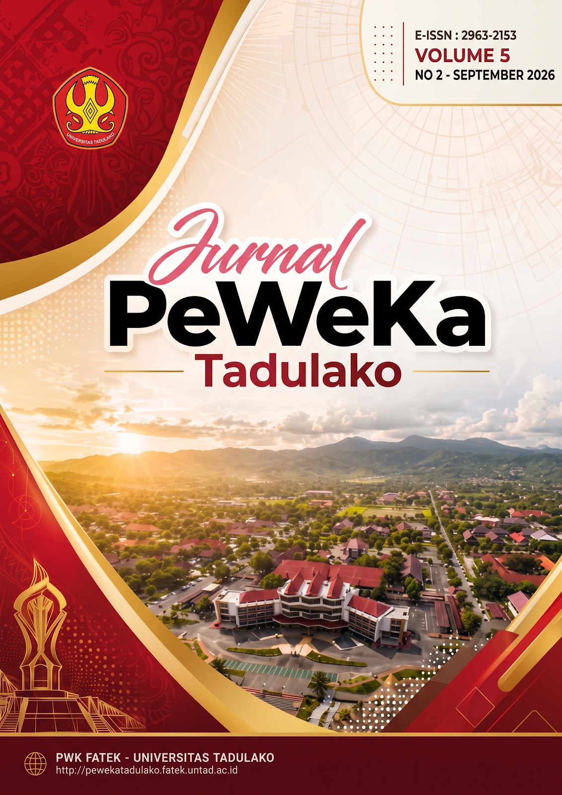 					View Vol. 5 No. 2 (2026): Jurnal Peweka Tadulako
				